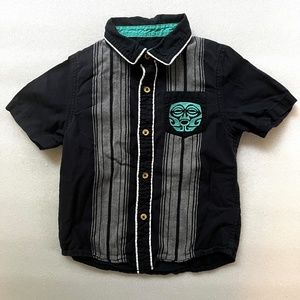 OshKosh Embroidered Hawaii Surfer Button Down